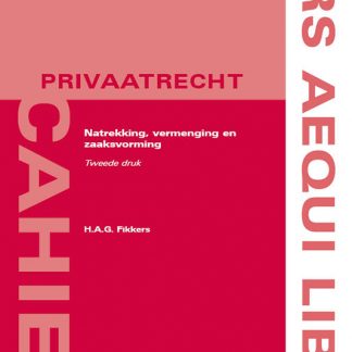 Natrekking, vermenging en zaaksvorming