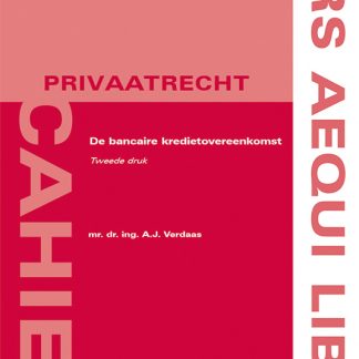 De bancaire kredietovereenkomst