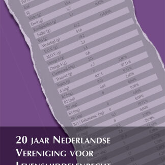 20 jaar Nederlandse Vereniging voor Levensmiddelenrecht