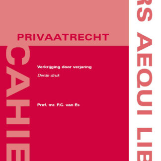 Verkrijging door verjaring – 3e druk