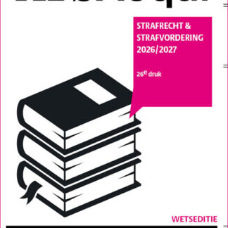 Strafrecht & strafvordering 2026/2027